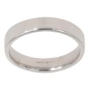 9ct White Gold Wedding Band 4mm