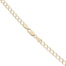 9ct Yellow Gold Curb Chain 18"