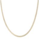 9ct Yellow Gold Curb Chain 18"
