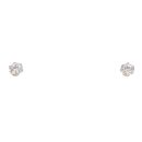 9ct Yellow Gold 3mm Cubic Zirconia Stud Earrings