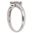 18ct White Gold 0.20ct Diamond Two Stone Ring