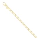 9ct Yellow Gold Belcher Bracelet 7.5"