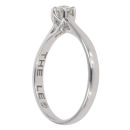 18ct White Gold 0.45ct Brilliant Cut Diamond Solitaire Ring