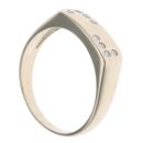 9ct Yellow Gold 0.10ct Diamond Signet Ring