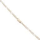 9ct Yellow Gold Figaro Chain 22"