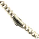 14ct Yellow Gold Monaco Curb Classic Plain Lock Chain 24"