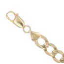 9ct Yellow Gold Curb Bracelet 9"