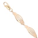 9ct Yellow Gold Rennie Mac Bracelet 8"