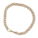 9ct Yellow Gold Albert Bracelet 8.5"