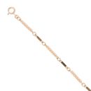 9ct Yellow Gold Fancy Bracelet 7.5"