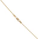 9ct Yellow Gold Bead Chain 26"