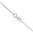 18ct White Gold 0.35ct Diamond Floating Pendant and Chain 18"