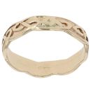 9ct Yellow Gold Full Celtic Band