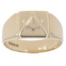9ct Yellow Gold Masonic Ring