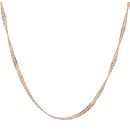 9ct Yellow Gold Twist Chain 18"