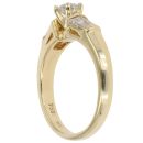 18ct Yellow Gold Brilliant Cut 0.70ct Diamond Solitaire Ring