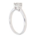 18ct White Gold 0.55ct Heart Cut Diamond Solitaire Ring