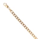 9ct Yellow Gold Curb Bracelet 7.5"