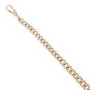 9ct Yellow Gold Albert Bracelet 8"