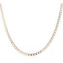 9ct Yellow Gold Curb Chain 18"