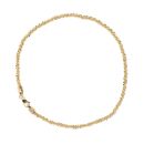 9ct Yellow Gold Crisscross Bracelet 7.5"