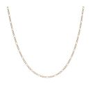 9ct Yellow Gold Figaro Chain 18"