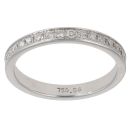 18ct White Gold 0.56ct Brilliant Cut Diamond Full Eternity Ring