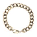 9ct Yellow Gold Curb Bracelet 8.5"