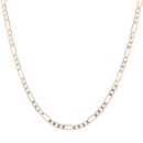 9ct Yellow Gold Figaro Chain 18"