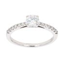 18ct White Gold 0.75ct Diamond Solitaire Ring