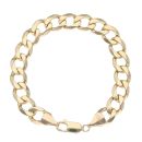 9ct Yellow Gold Curb Bracelet 7.5"
