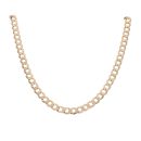 9ct Yellow Gold Curb Chain 20"