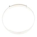 Silver Shell Expanding ID Bangle By Icesia