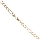 9ct Yellow Gold Figaro Chain 18"