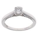 18ct White Gold 0.50ct Diamond Solitaire Ring