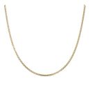 9ct Yellow Gold Curb Chain 16"