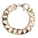 9ct Yellow Gold Curb Bracelet 8.5"