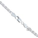 9ct White Gold Wheat Chain 18"