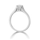 9ct White Gold 0.25ct Diamond Solitaire Ring