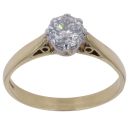 18ct Yellow Gold 0.76ct Brilliant Cut Diamond Solitaire Ring