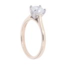 9ct Yellow Gold 0.95ct Brilliant Cut Diamond Solitaire Ring