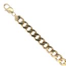9ct Yellow Gold Curb Bracelet 9.5"