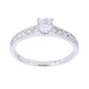 18ct White Gold 0.72ct Diamond Solitaire Ring
