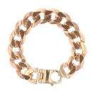 9ct Yellow Gold Curb Bracelet 8"