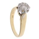 18ct Yellow Gold 0.33ct Brilliant Cut Diamond Solitaire Ring