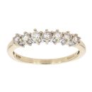 9ct Yellow Gold 0.35ct Diamond Eternity Ring