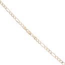 9ct Yellow Gold Figaro Chain 18"