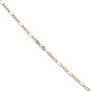 9ct Yellow Gold Figaro Chain 18"