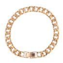 9ct Yellow Gold Curb Bracelet 9"