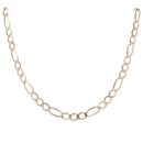 9ct Yellow Gold Figaro Chain 22"